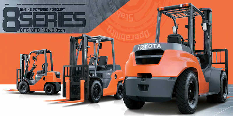 FORKLIFT TOYOTA 8 SERIES
