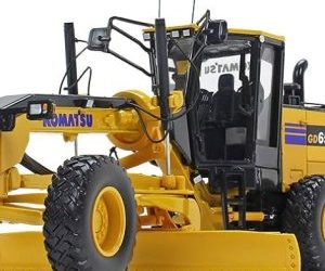 Fitur dan keunggulan dari alat berat Motor Grader Komatsu GD655-6