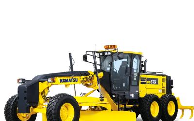 Fitur dan keunggulan dari alat berat Motor Grader Komatsu GD655-6