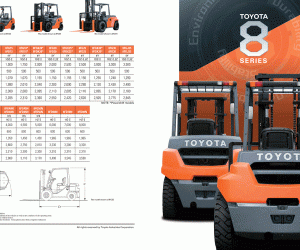 FORKLIFT DIESEL TOYOTA 3 TON 62-8FD30