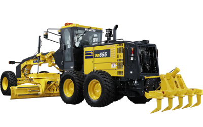 Komatsu GD655-7 Motor Grader: Mesin Pengolah Tanah yang Tangguh dan Efisien untuk Berbagai Proyek Konstruksi