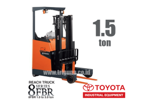 Toyota 8FBR15 Reach Truck – Solusi Optimal untuk Produktivitas Gudang