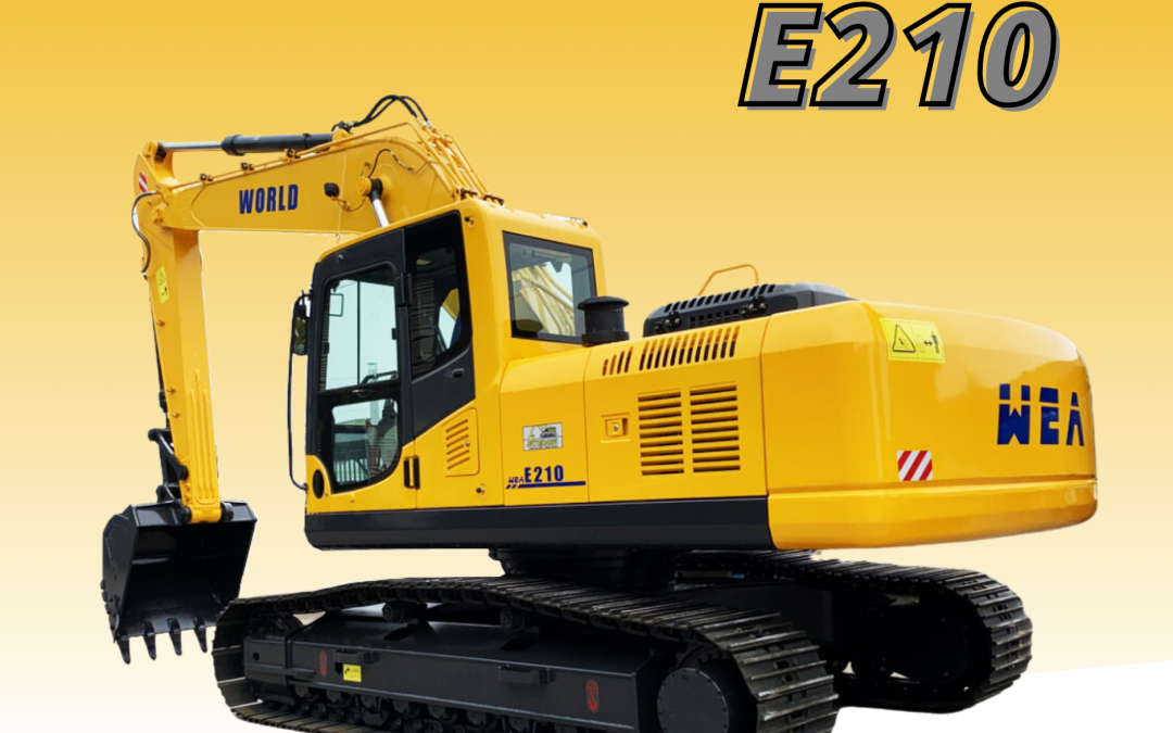Excavator E210: Mesin Canggih untuk Konstruksi yang Tangguh dan Efisien