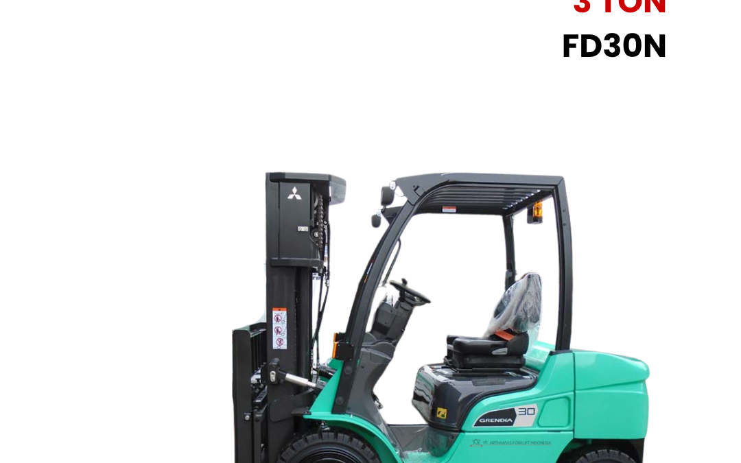 Forklift Mitsubishi FD30N  3 Ton